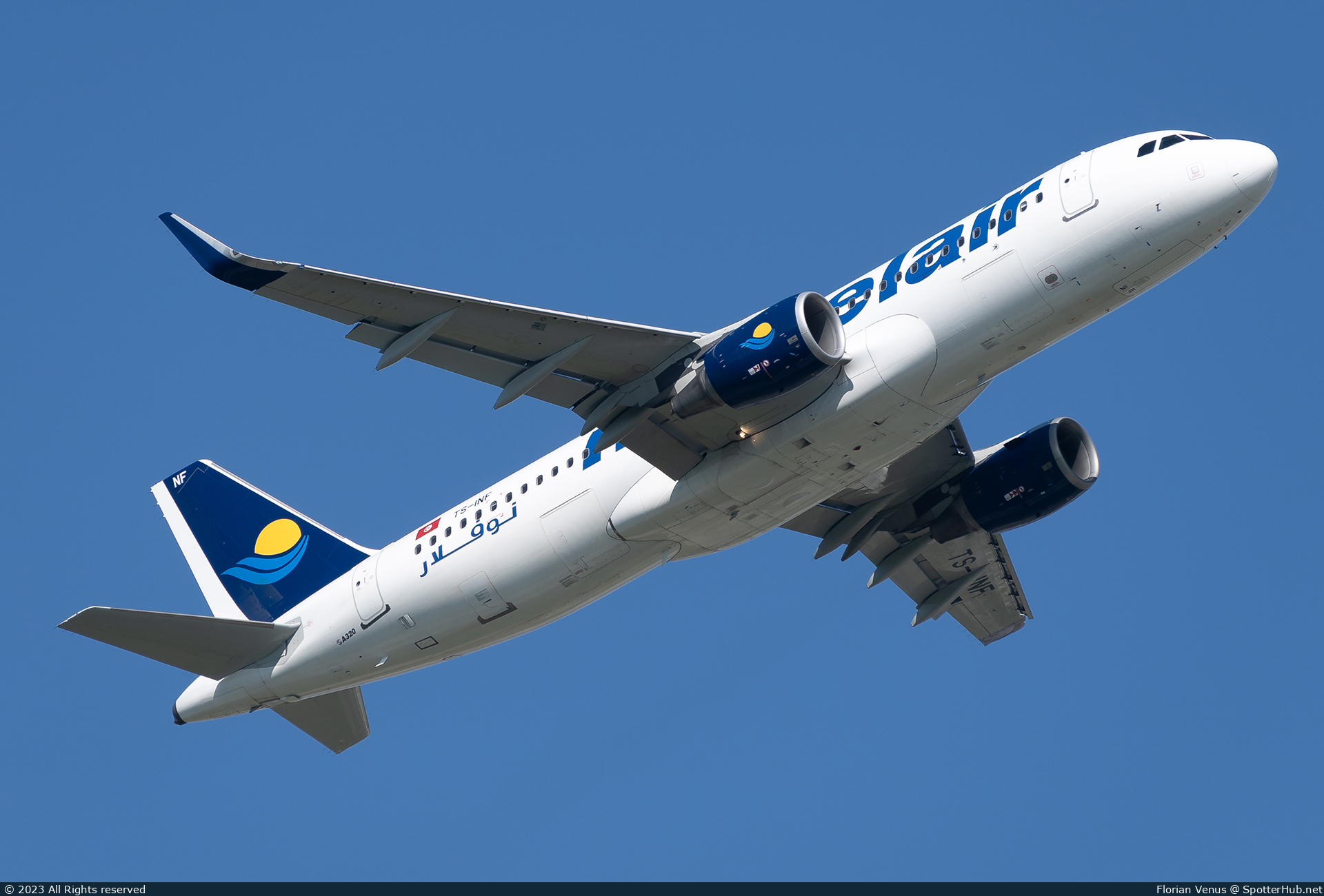 Photo of TS-INF - Airbus A320-214 operated by Nouvelair