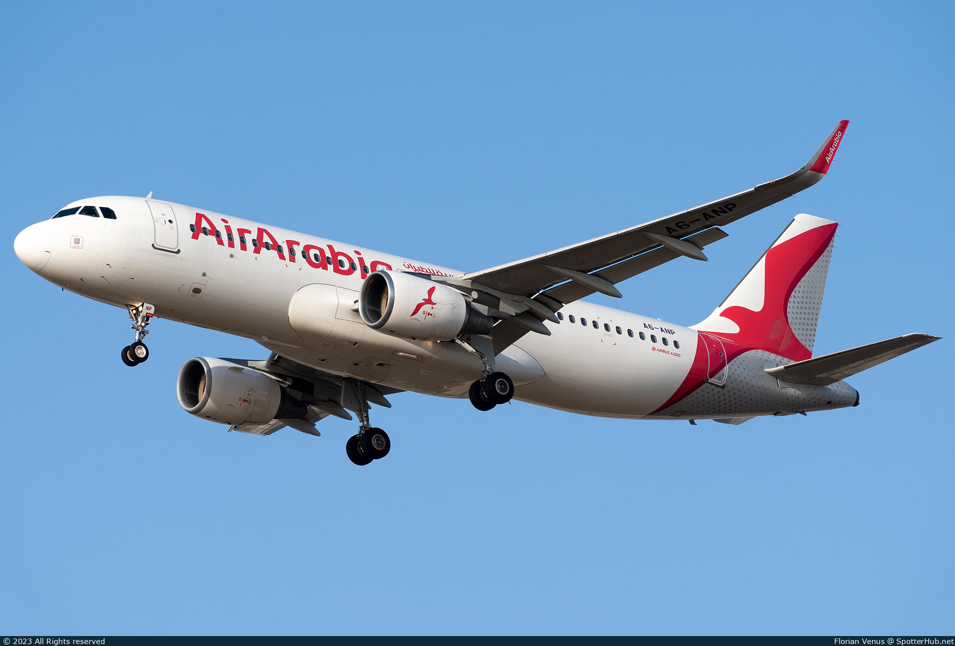 Photo of A6-ANP - Airbus A320-214 operated by Air Arabia