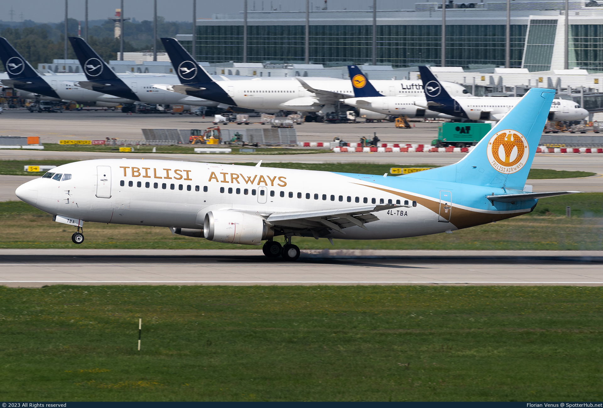 Photo of 4L-TBA - Boeing 737-37Q operated by Tbilisi Airways