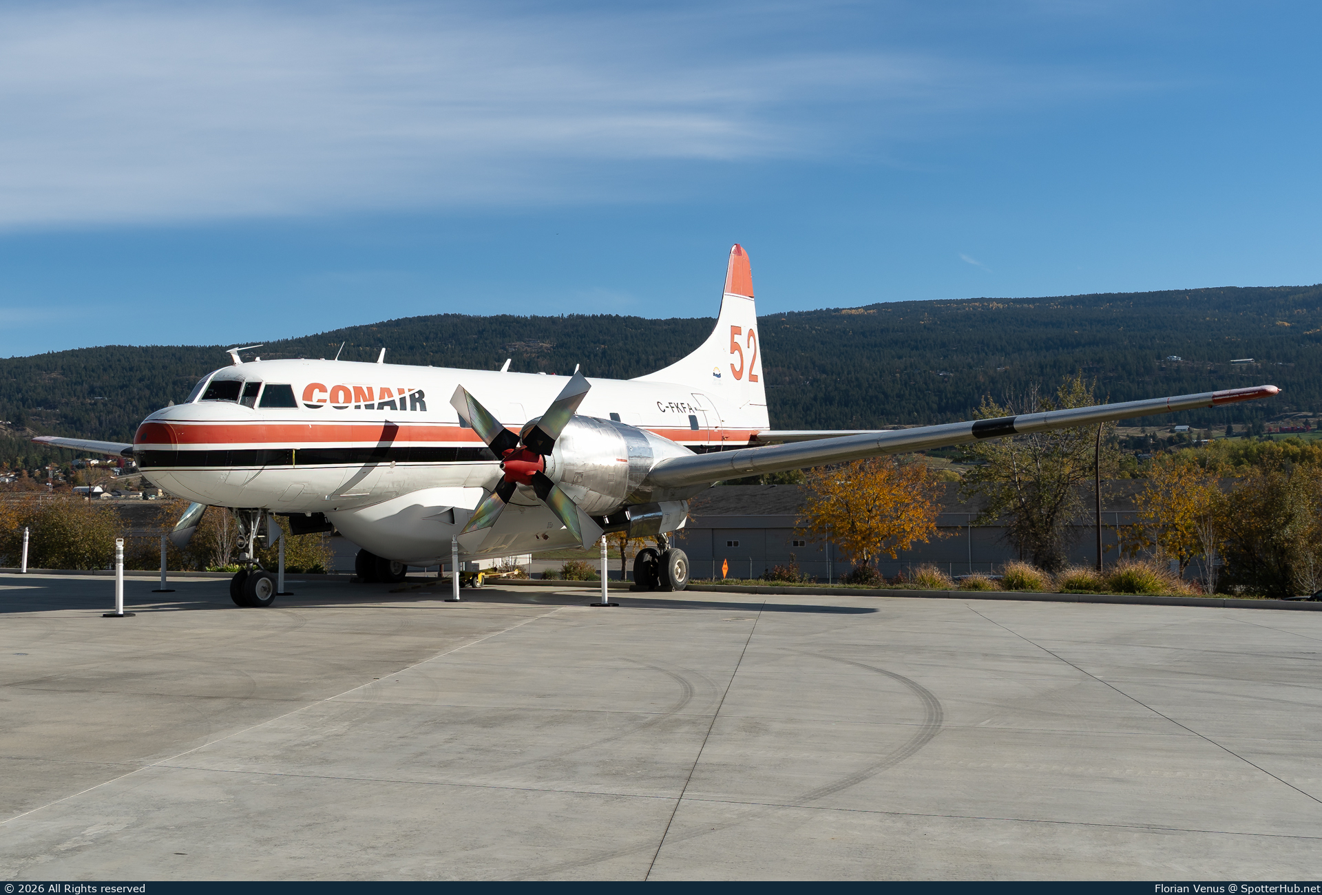 Photo of C-FKFA - Convair CV-580 operated by Conair Aerial Firefighting