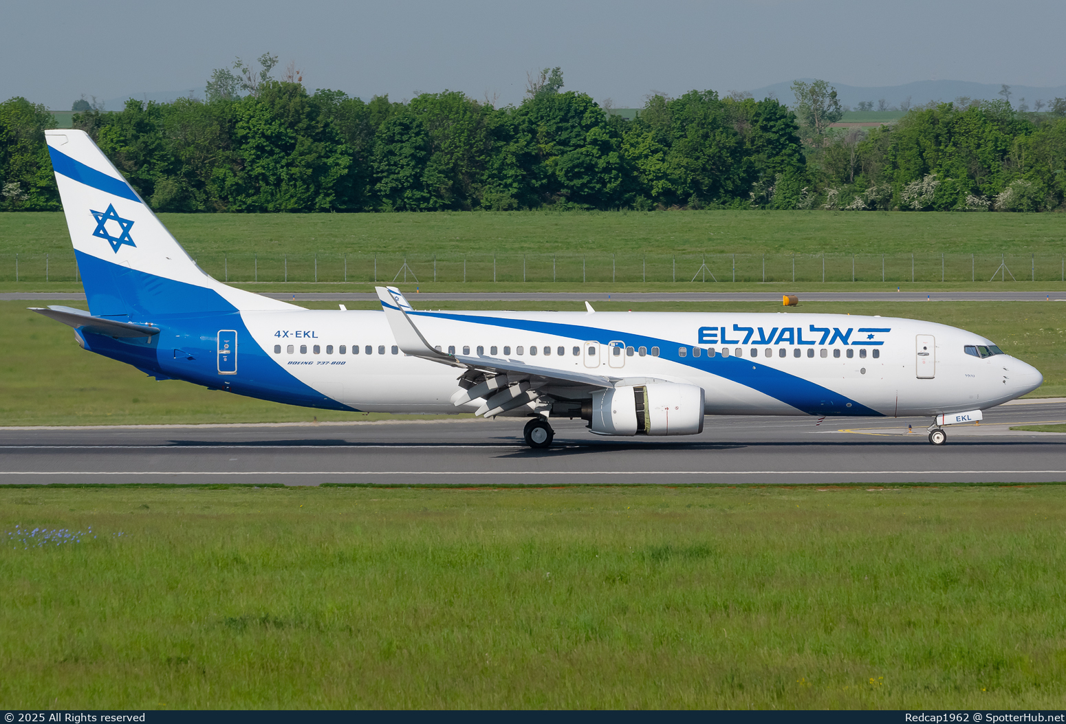 Photo of 4X-EKL - Boeing 737-85P operated by El Al Israel Airlines