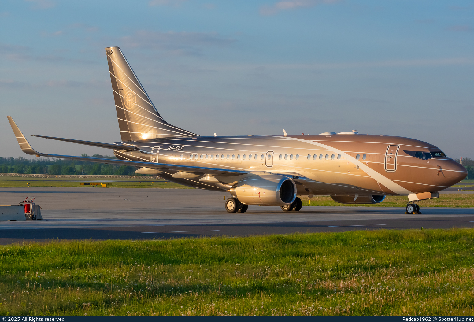 Photo of 9H-ELF - Boeing 737-7BC(BBJ) operated by AirX Charter