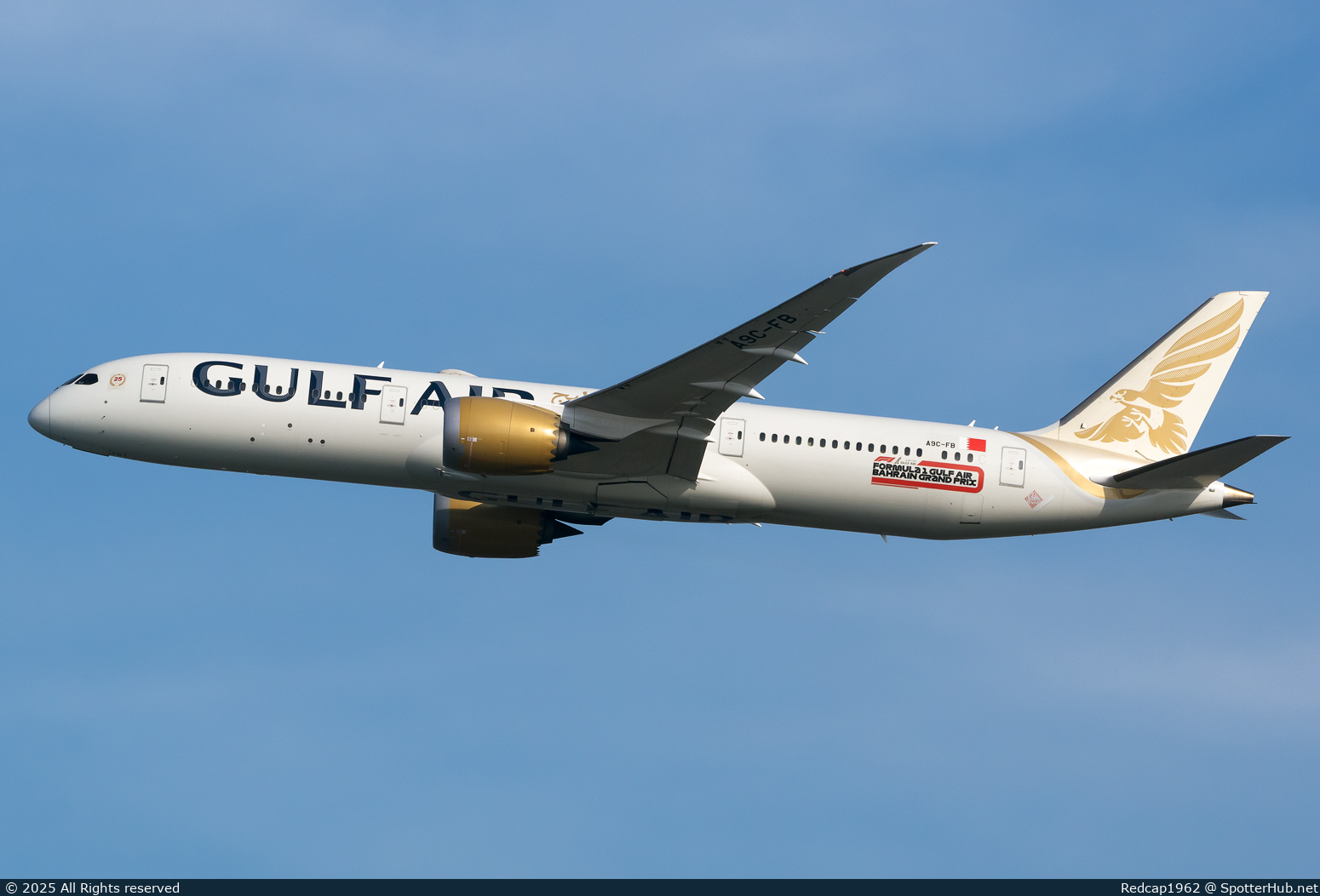 Photo of A9C-FB - Boeing 787-9 Dreamliner operated by Gulf Air