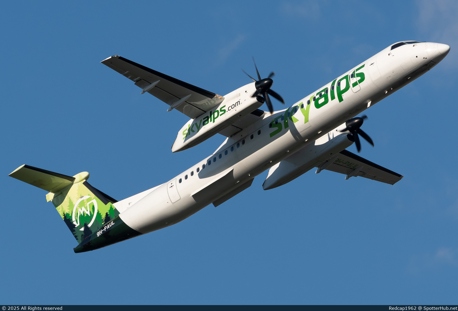 Photo of 9H-PAUL - Bombardier DHC-8-402 Dash 8 Q400 operated by SkyAlps