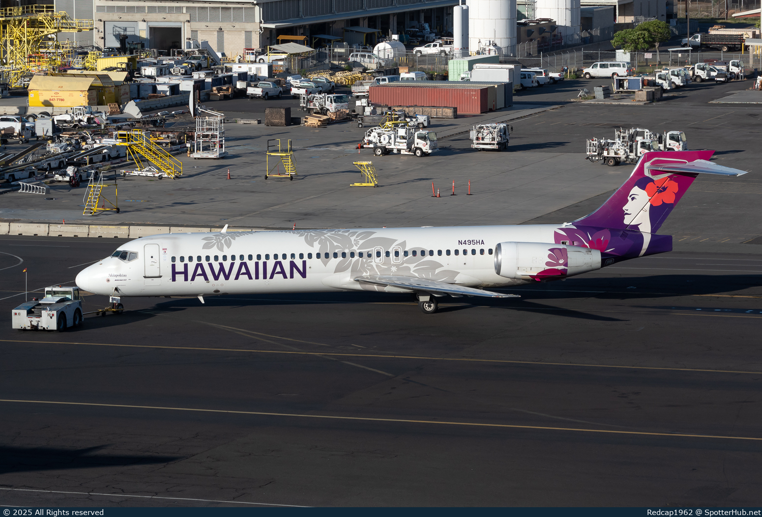 Photo of N495HA - Boeing 717-2BL operated by Hawaiian Airlines