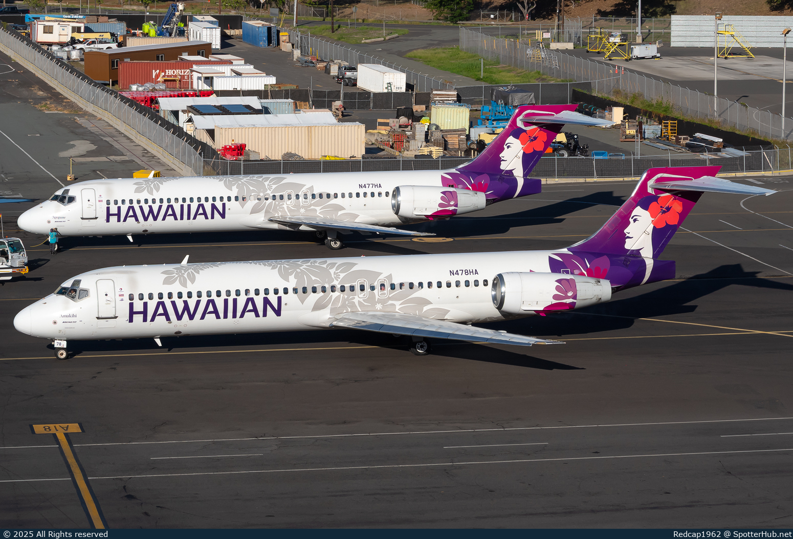 Photo of N478HA - Boeing 717-22A operated by Hawaiian Airlines
