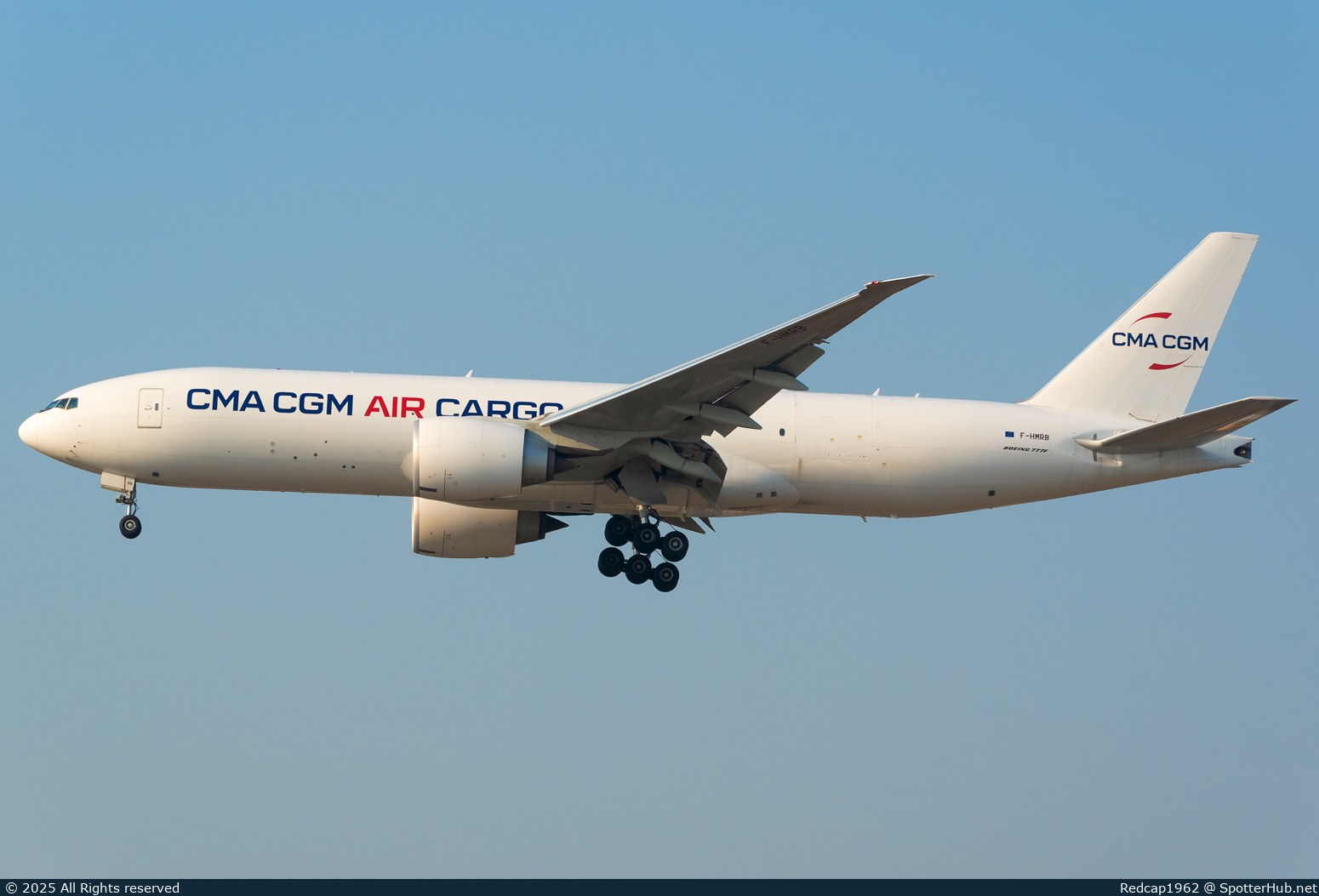 Photo of F-HMRB - Boeing 777-F operated by CMA CGM Air Cargo