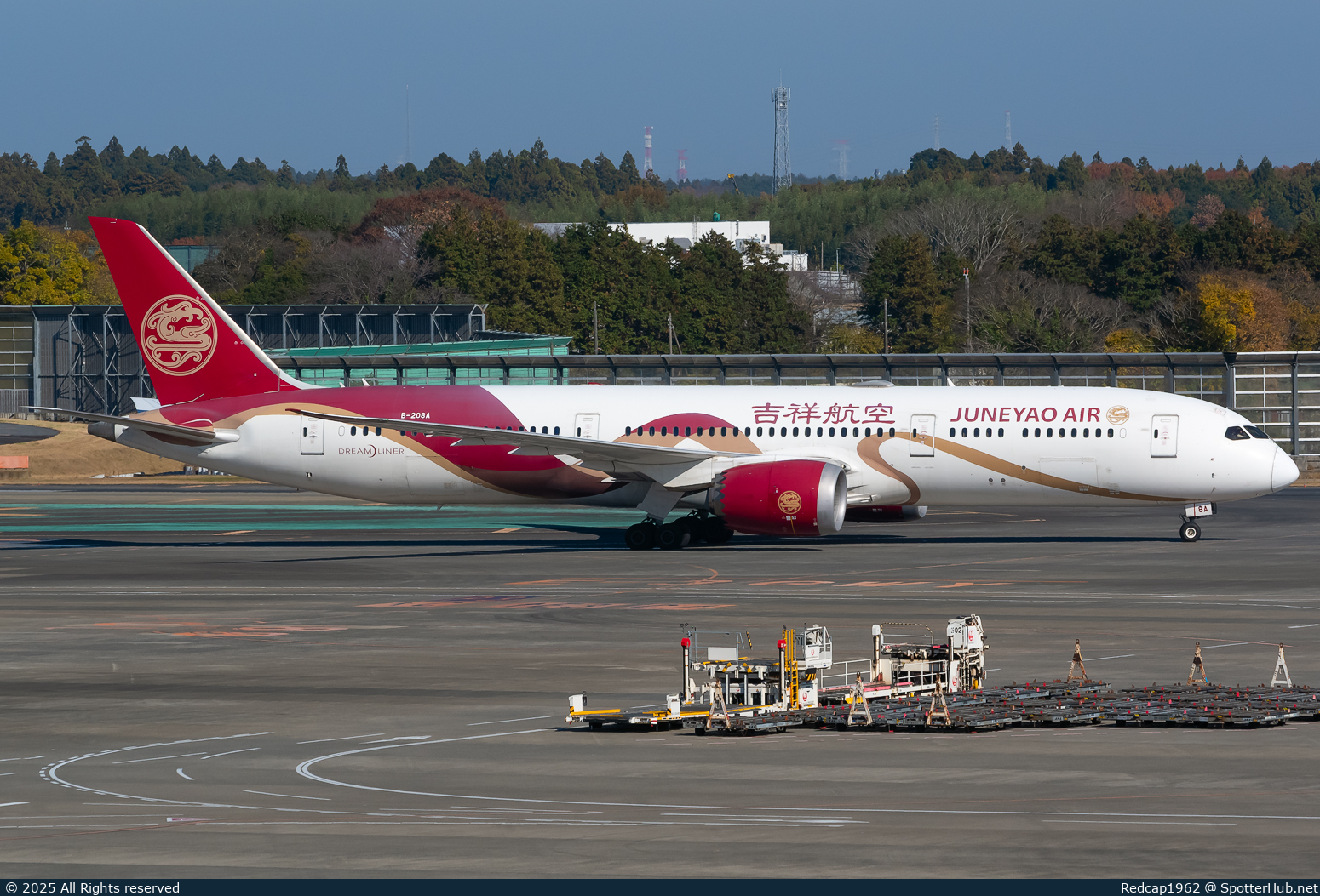 Photo of B-208A - Boeing 787-9 Dreamliner operated by Juneyao Air