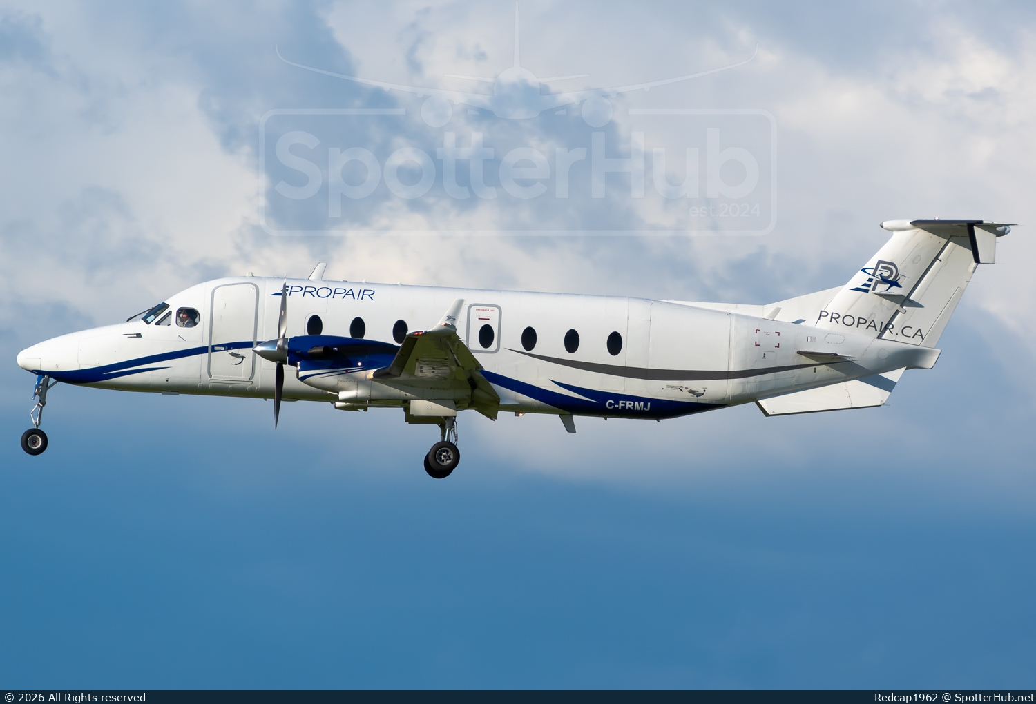 Photo of C-FRMJ - Beechcraft 1900D operated by Propair