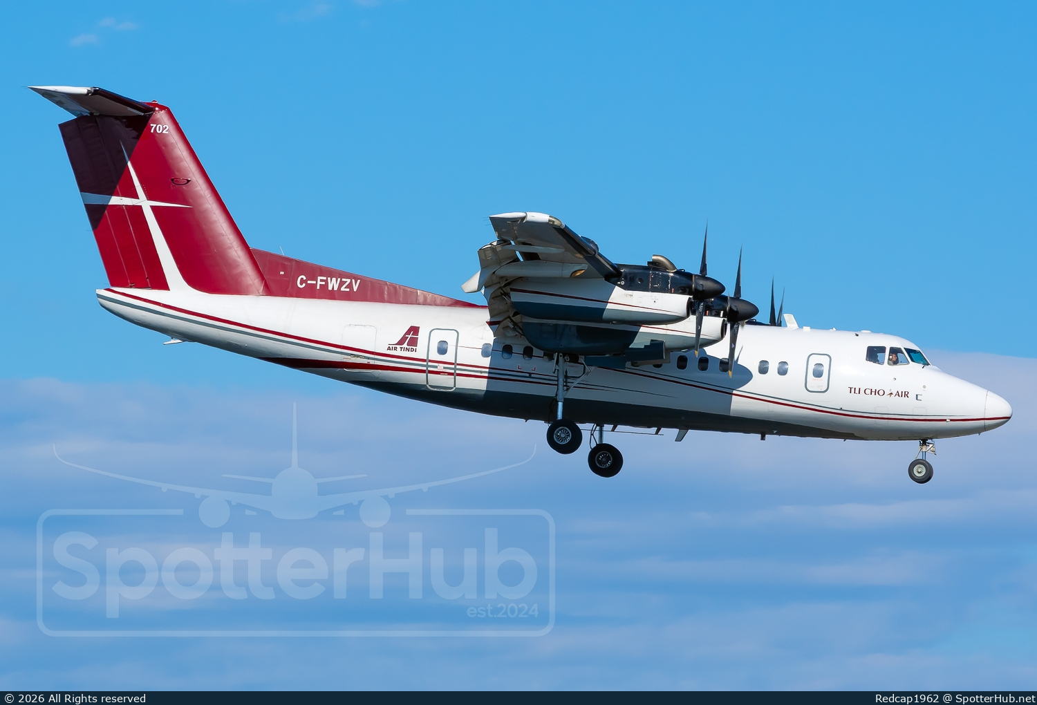 Photo of C-FWZV - De Havilland Canada DHC-7-101 operated by Air Tindi