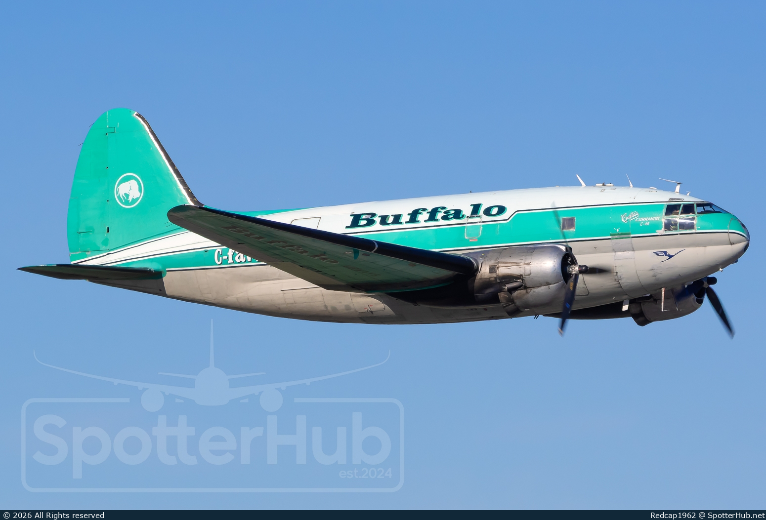 Photo of C-FAVO - Curtiss C-46D Commando operated by Buffalo Airways