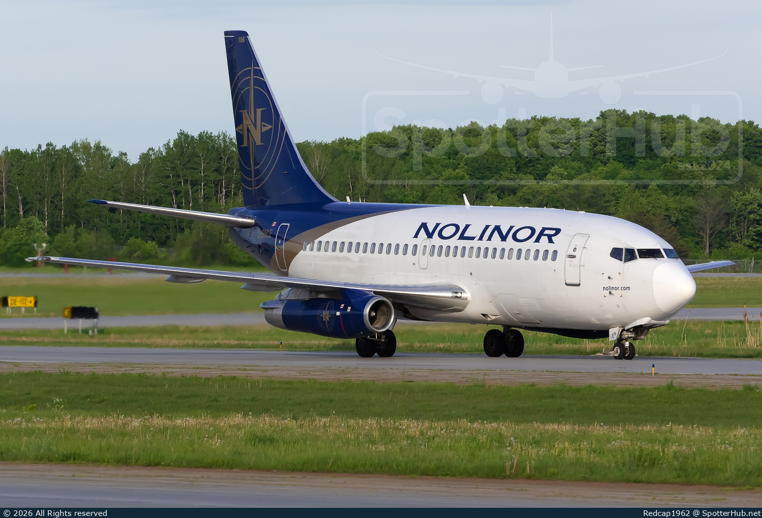 Photo of C-GNLE - Boeing 737-248C(Adv) operated by Nolinor Aviation