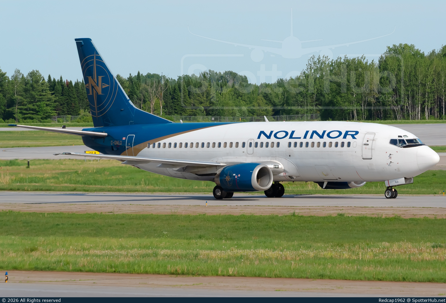 Photo of C-GNLQ - Boeing 737-33A(QC) operated by Nolinor Aviation