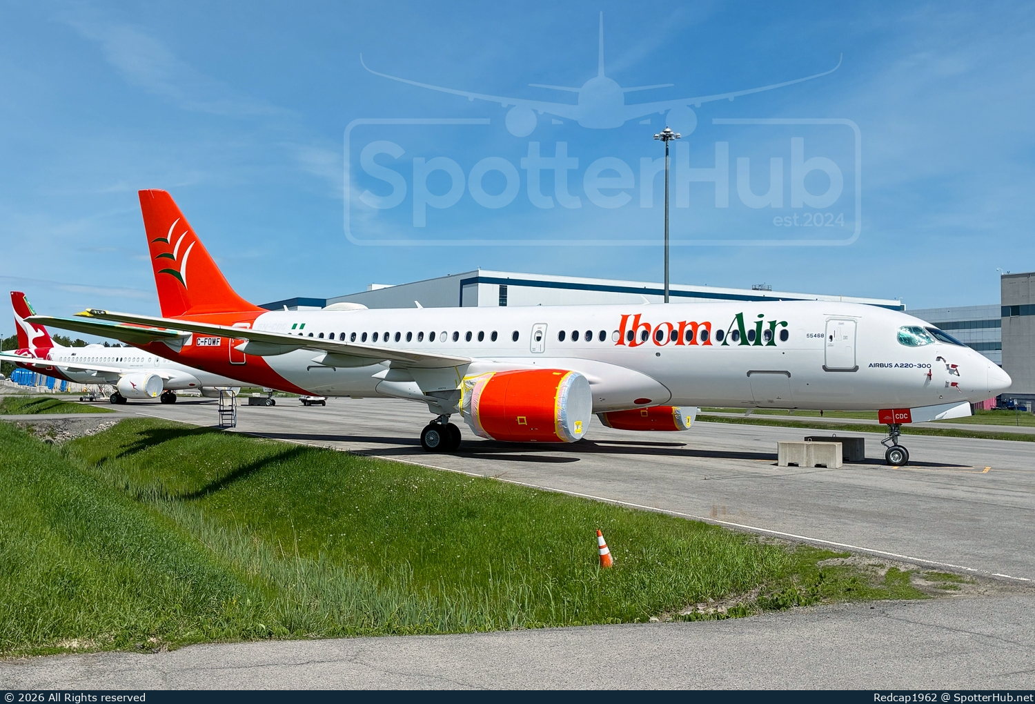 Photo of C-FOWF - Airbus A220-300 operated by Ibom Air
