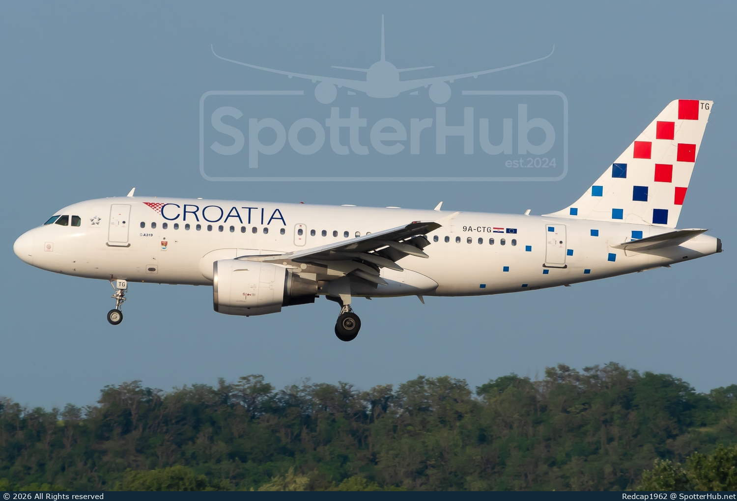 Photo of 9A-CTG - Airbus A319-112 operated by Croatia Airlines