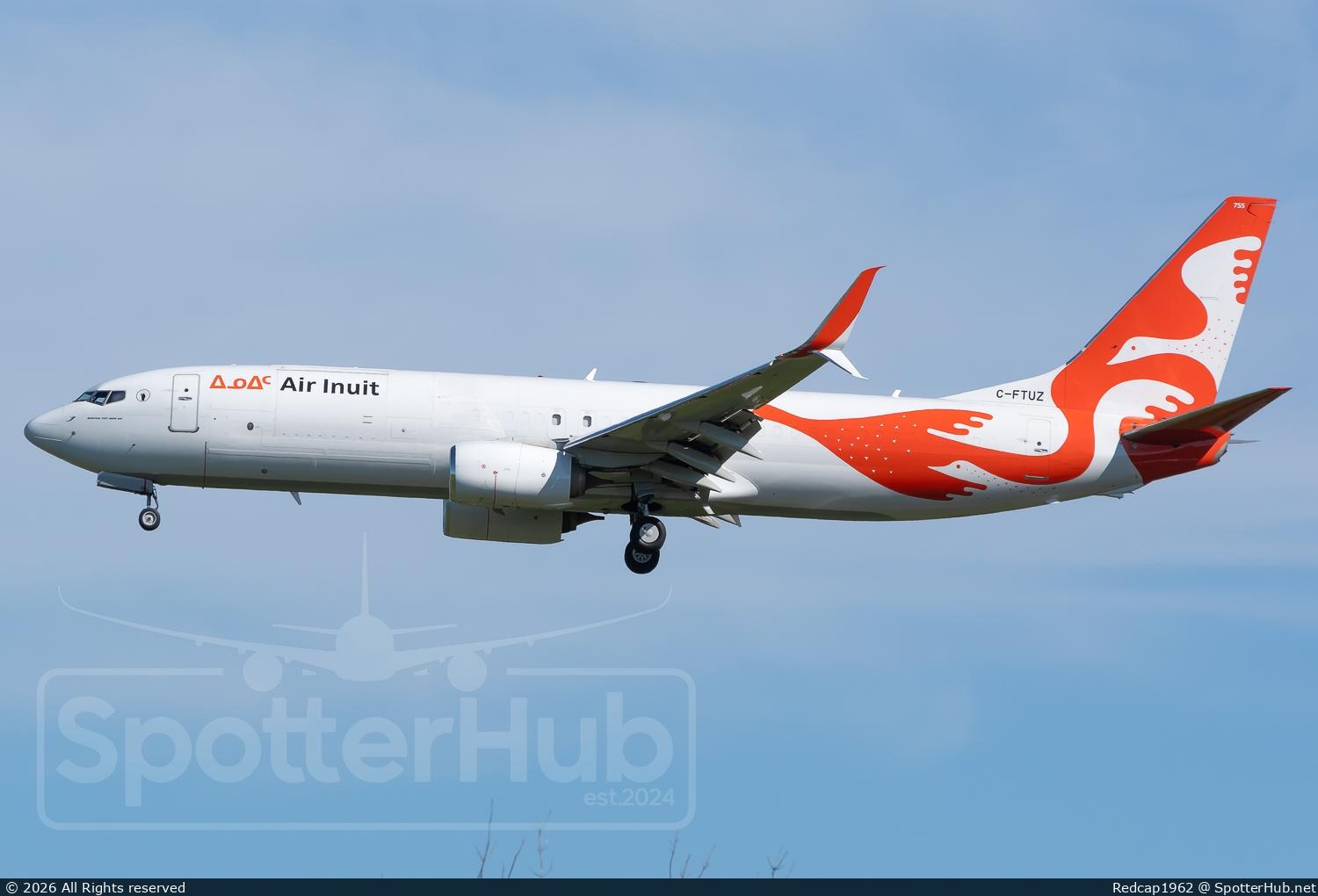 Photo of C-FTUZ - Boeing 737-8LD(SF) operated by Air Inuit Cargo