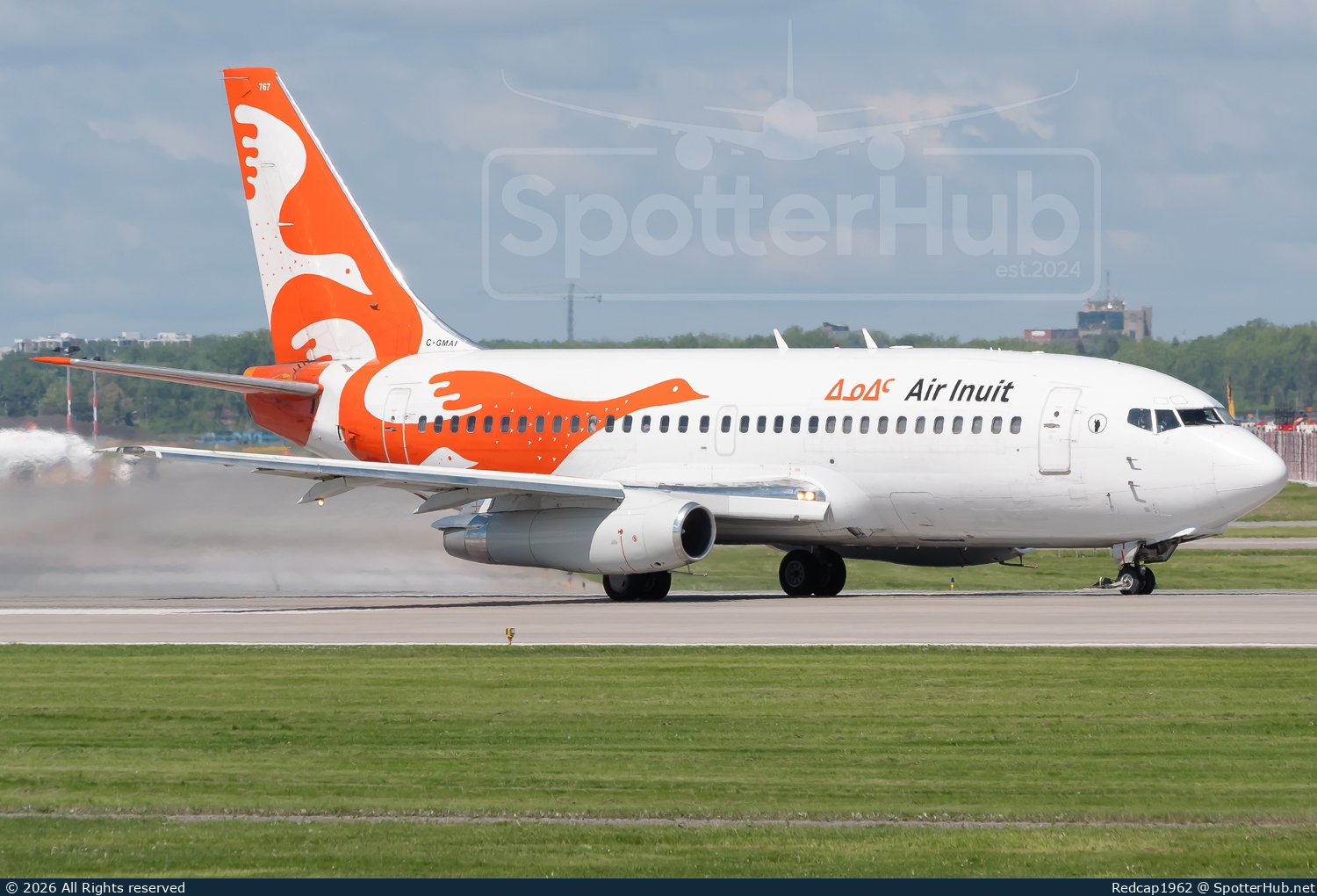 Photo of C-GMAI - Boeing 737-2Q2C(Adv) operated by Air Inuit