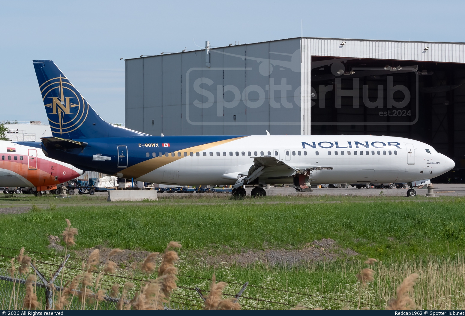Photo of C-GGWX - Boeing 737-408 operated by Nolinor Aviation