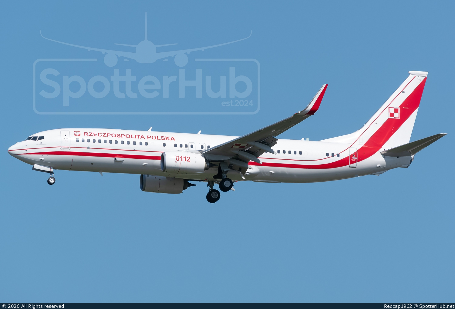 Photo of 0112 - Boeing 737-8TV(BBJ2) operated by Government of Poland
