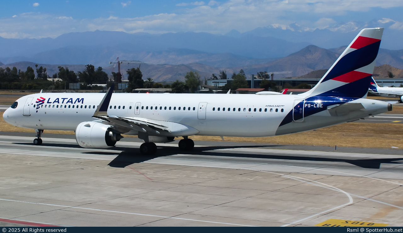 Photo of PS-LBE - Airbus A321-271NX operated by LATAM Airlines Brasil