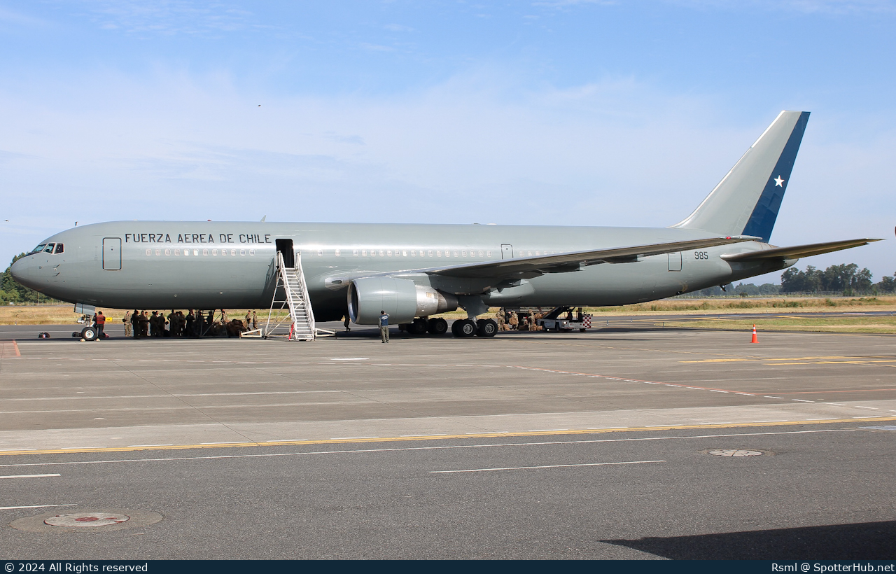 Photo of 985 - Boeing 767-3Y0(ER) at Temuco International