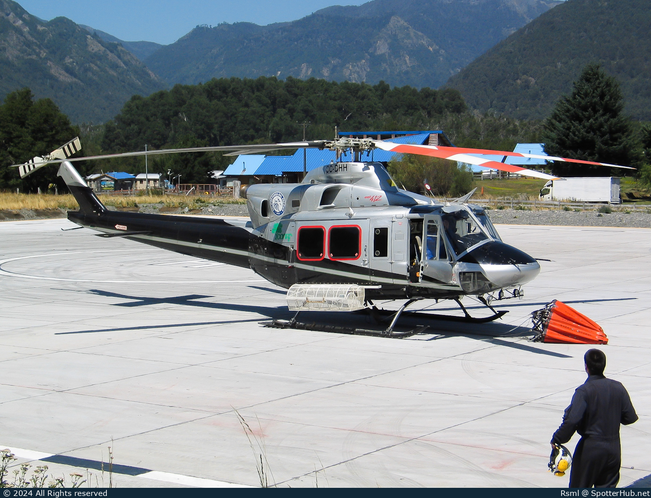 Photo of CC-DHH - Bell 412 operated by Helicópteros del Pacífico