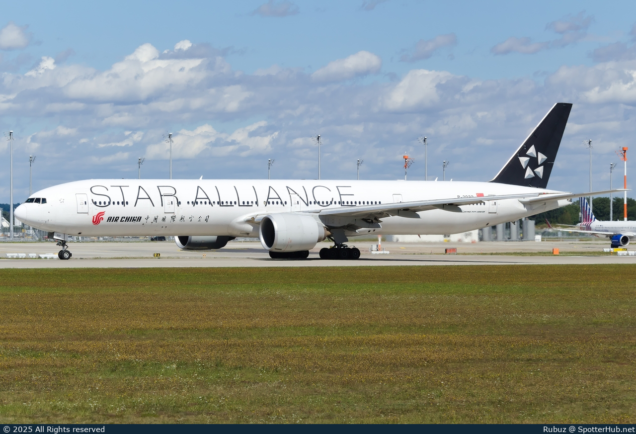 Photo of B-2032 - Boeing 777-39L(ER) operated by Air China