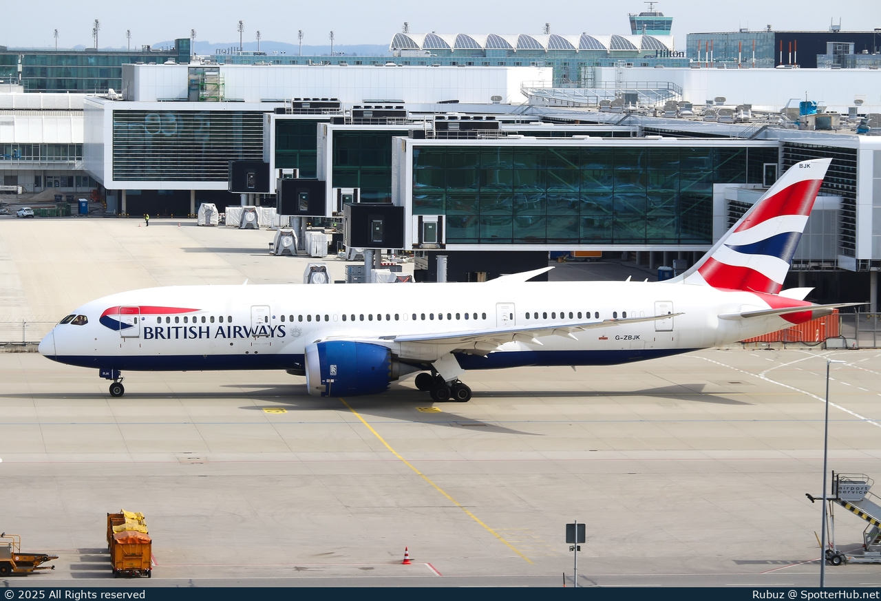 Photo of G-ZBJK - Boeing 787-8 Dreamliner operated by British Airways