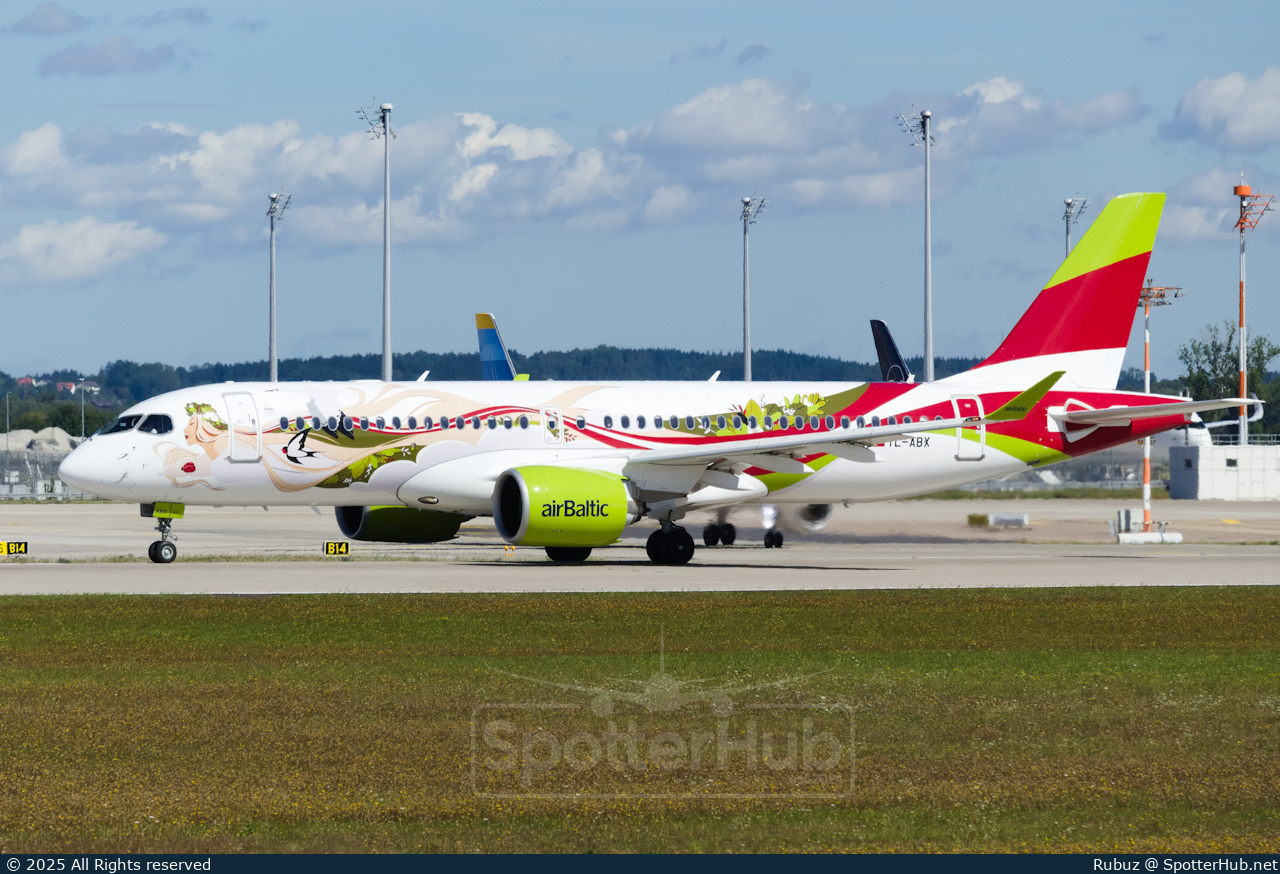 Photo of YL-ABX - Airbus A220-300 operated by airBaltic