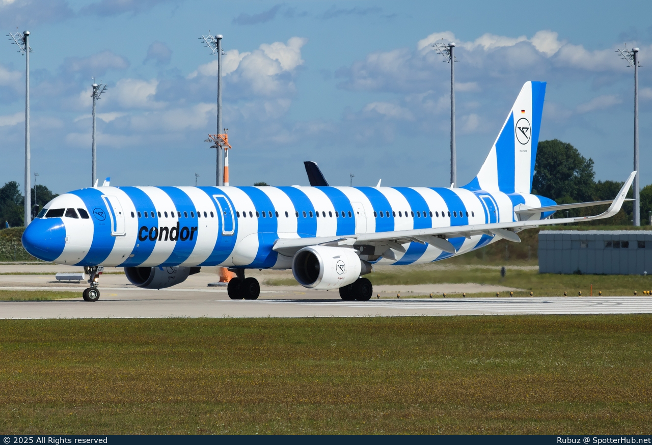 Photo of D-ATCF - Airbus A321-211 operated by Condor