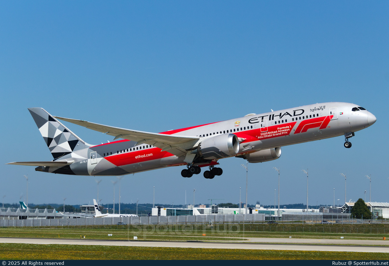 Photo of A6-BLV - Boeing 787-9 Dreamliner operated by Etihad Airways