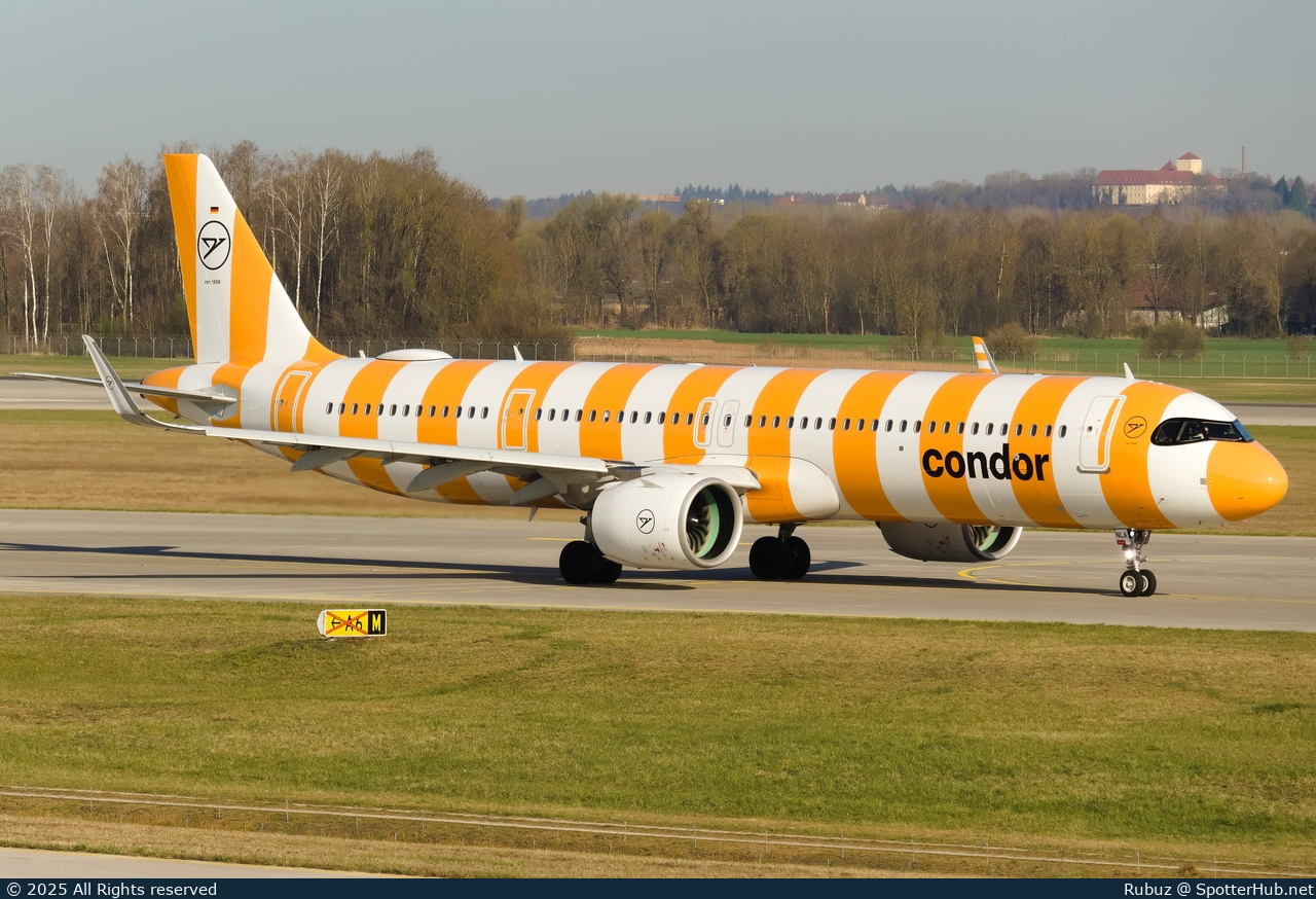 Photo of D-ANLA - Airbus A321-271NX operated by Condor