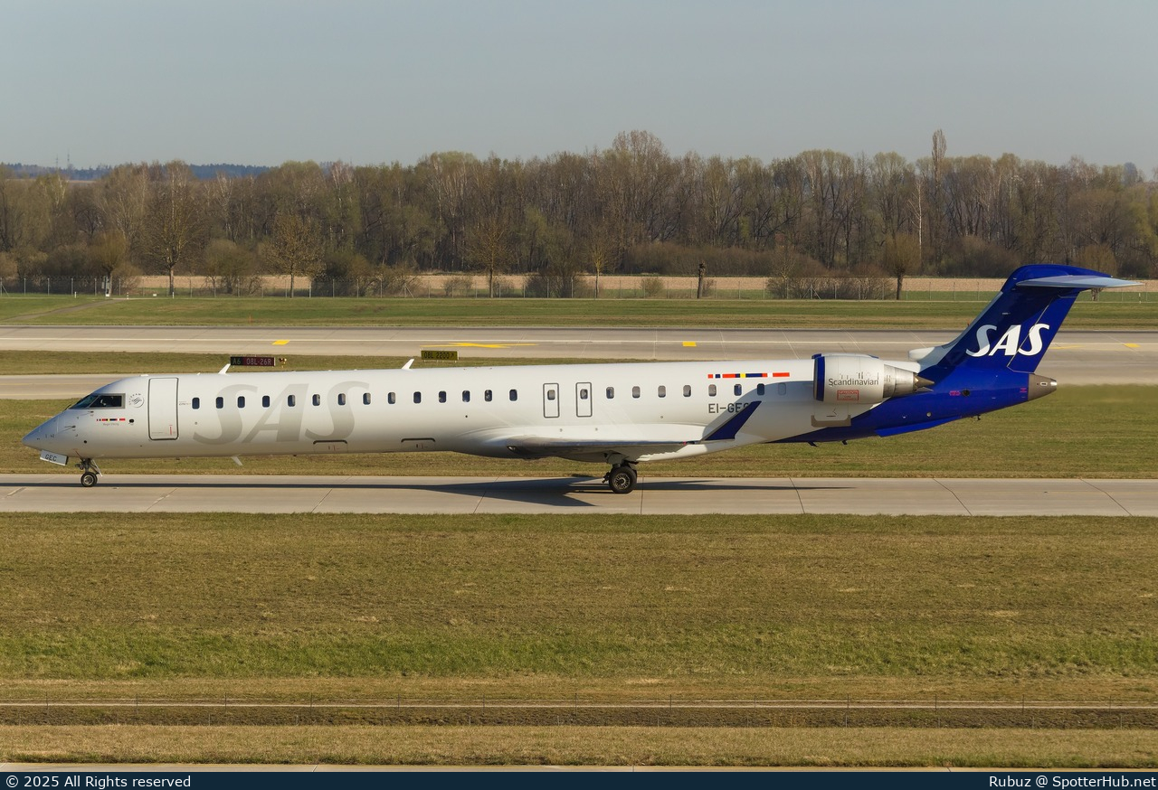 Photo of EI-GEC - Bombardier CRJ-900LR operated by SAS Scandinavian Airlines (opb CityJet)