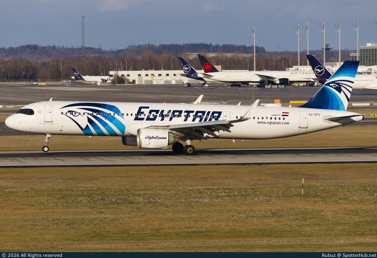 Photo of SU-GFU - Airbus A321-251NX operated by Egyptair