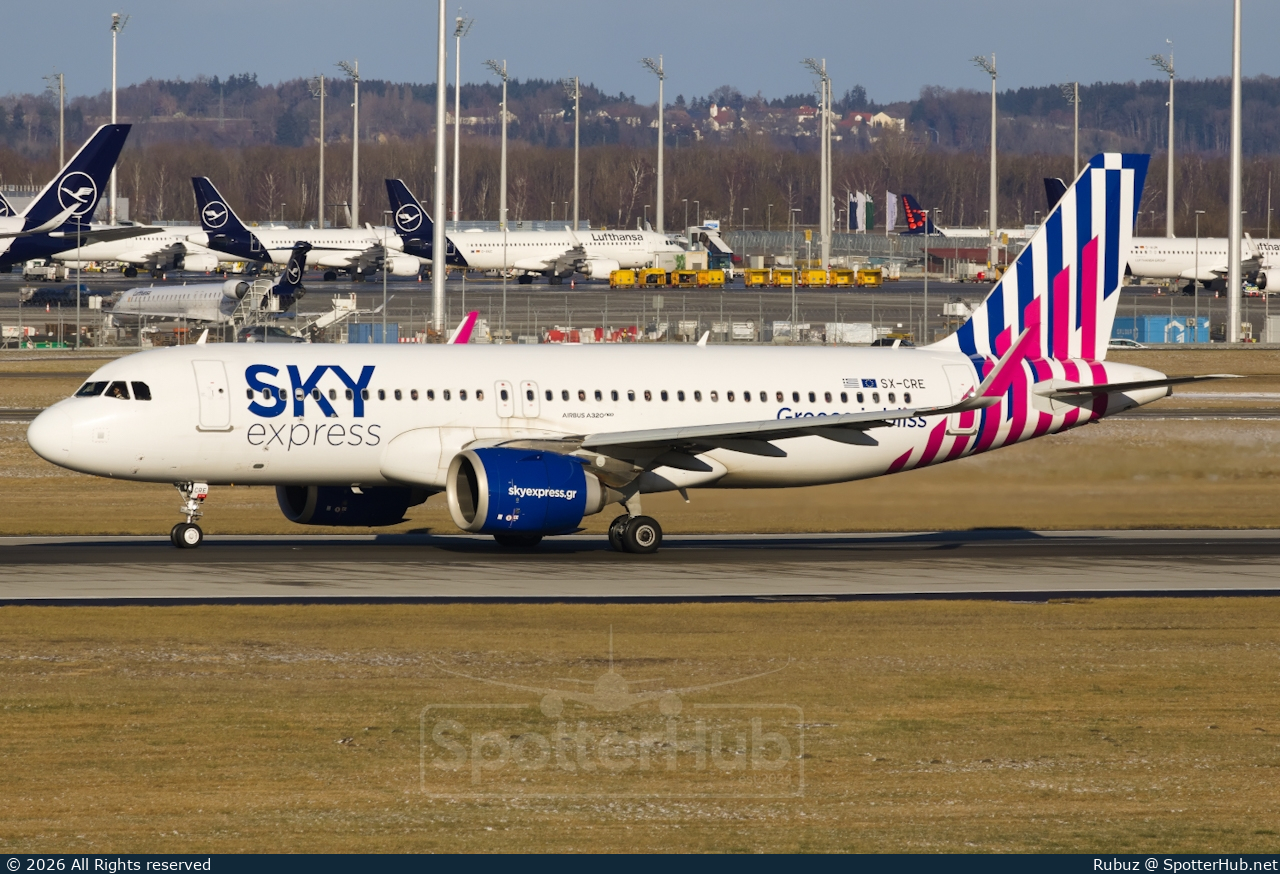 Photo of SX-CRE - Airbus A320-251N operated by Sky Express
