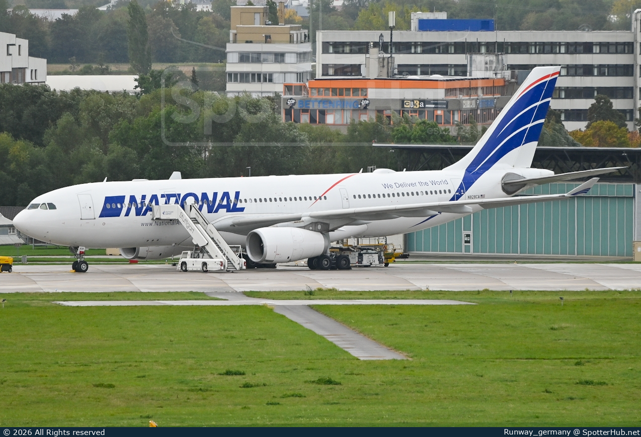 Photo of N828CA - Airbus A330-243 operated by National Airlines [2006]