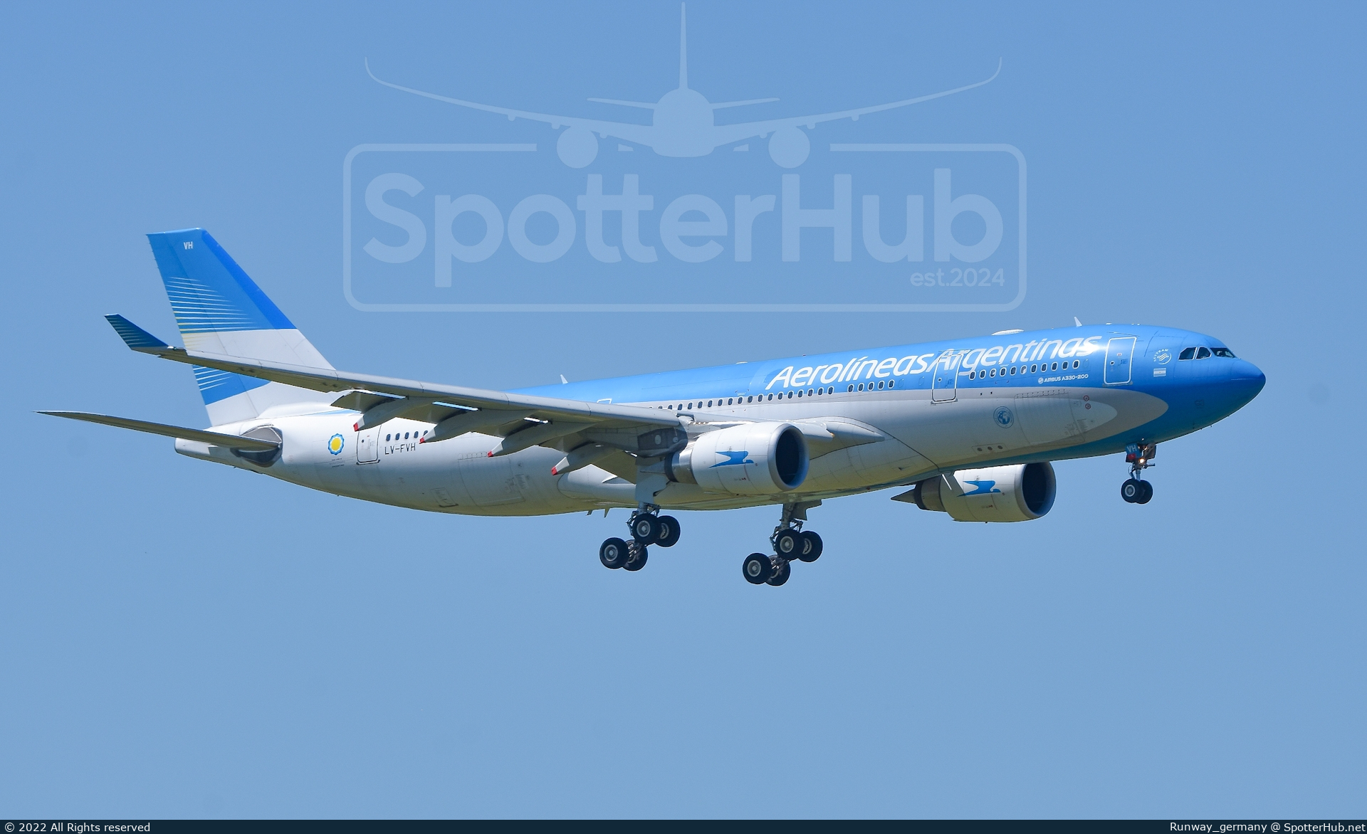Photo of LV-FVH - Airbus A330-202 operated by Aerolíneas Argentinas
