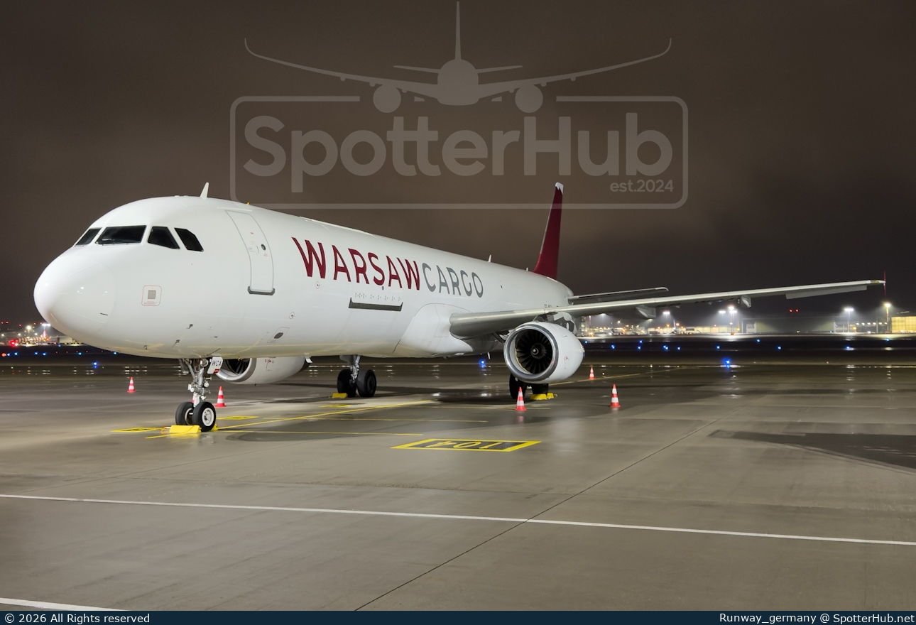 Photo of SP-WCA - Airbus A321-232(PCF) operated by Warsaw Cargo