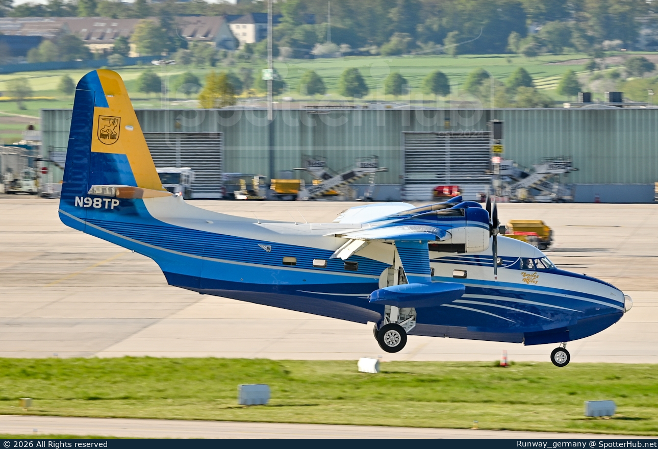 Photo of N98TP - Grumman HU-16B Albatross operated by Private