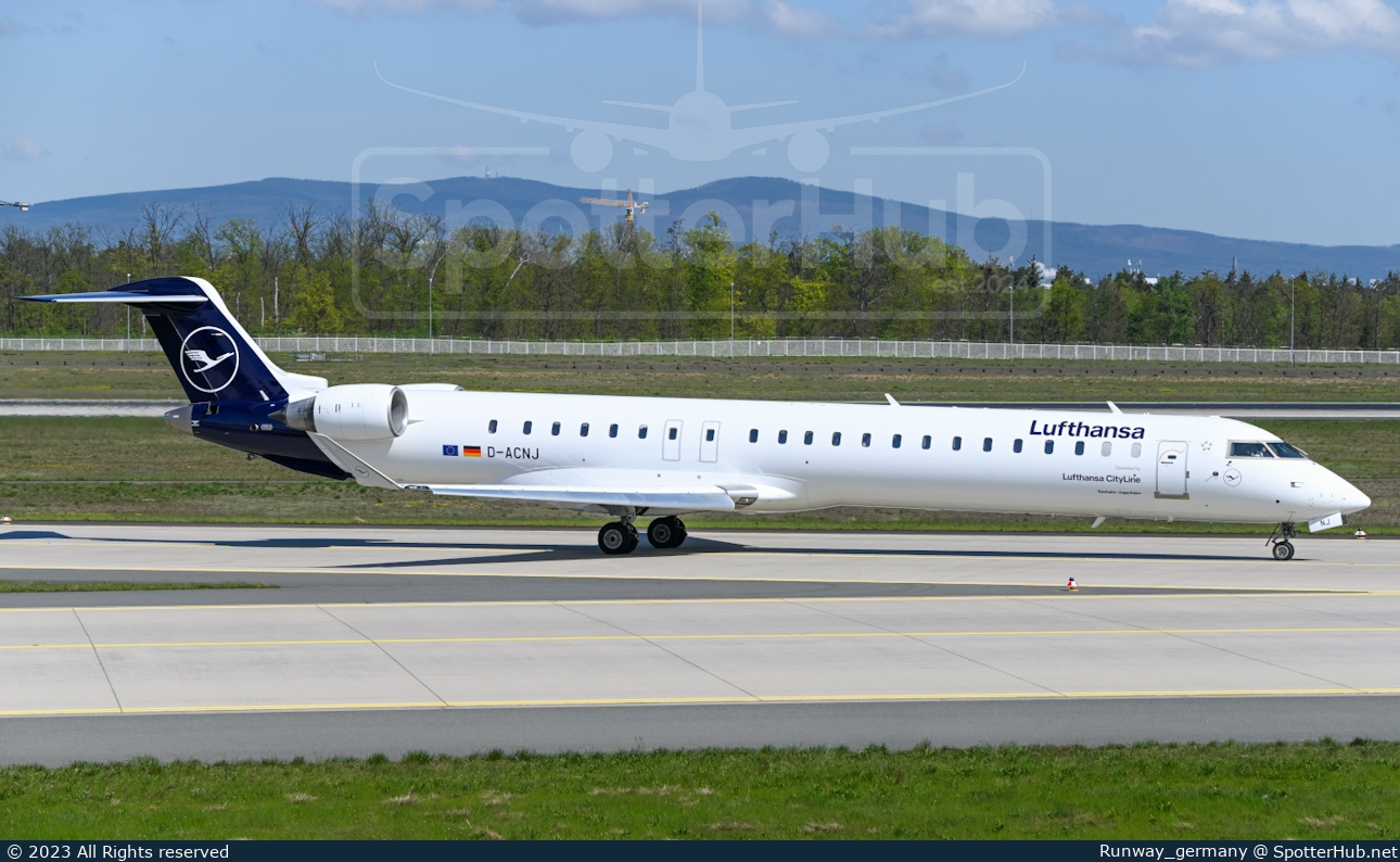 Photo of D-ACNJ - Bombardier CRJ-900LR operated by Lufthansa CityLine