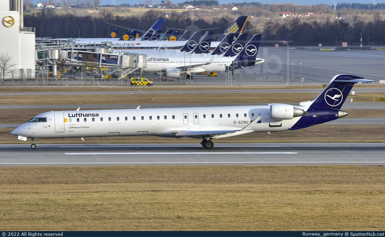 Photo of D-ACNU - Bombardier CRJ-900LR operated by Lufthansa CityLine