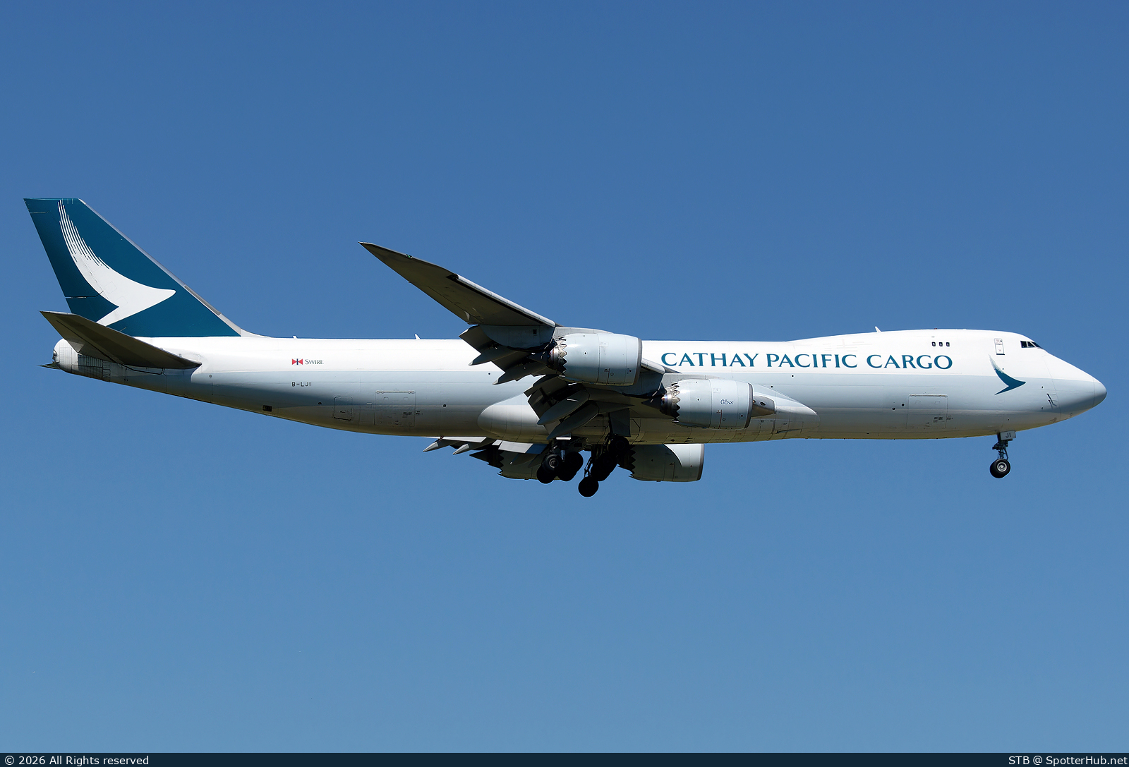 Photo of B-LJI - Boeing 747-867F operated by Cathay Pacific Cargo