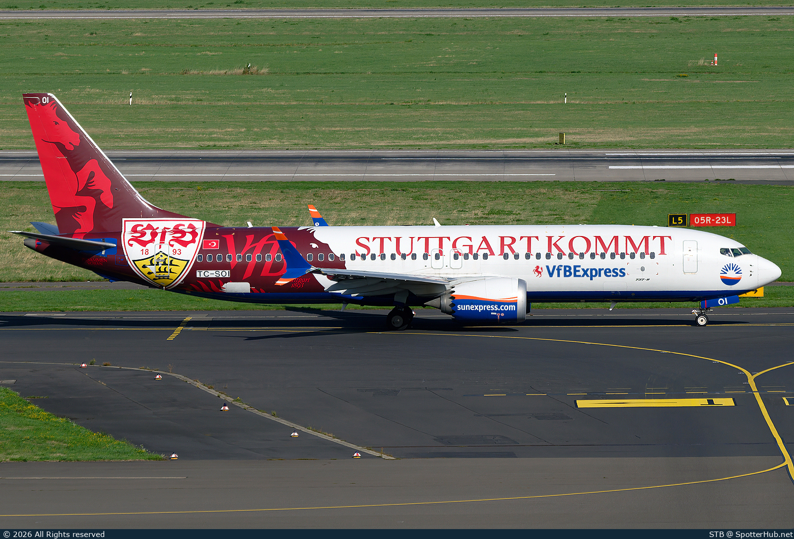 Photo of TC-SOI - Boeing 737 MAX 8 operated by SunExpress