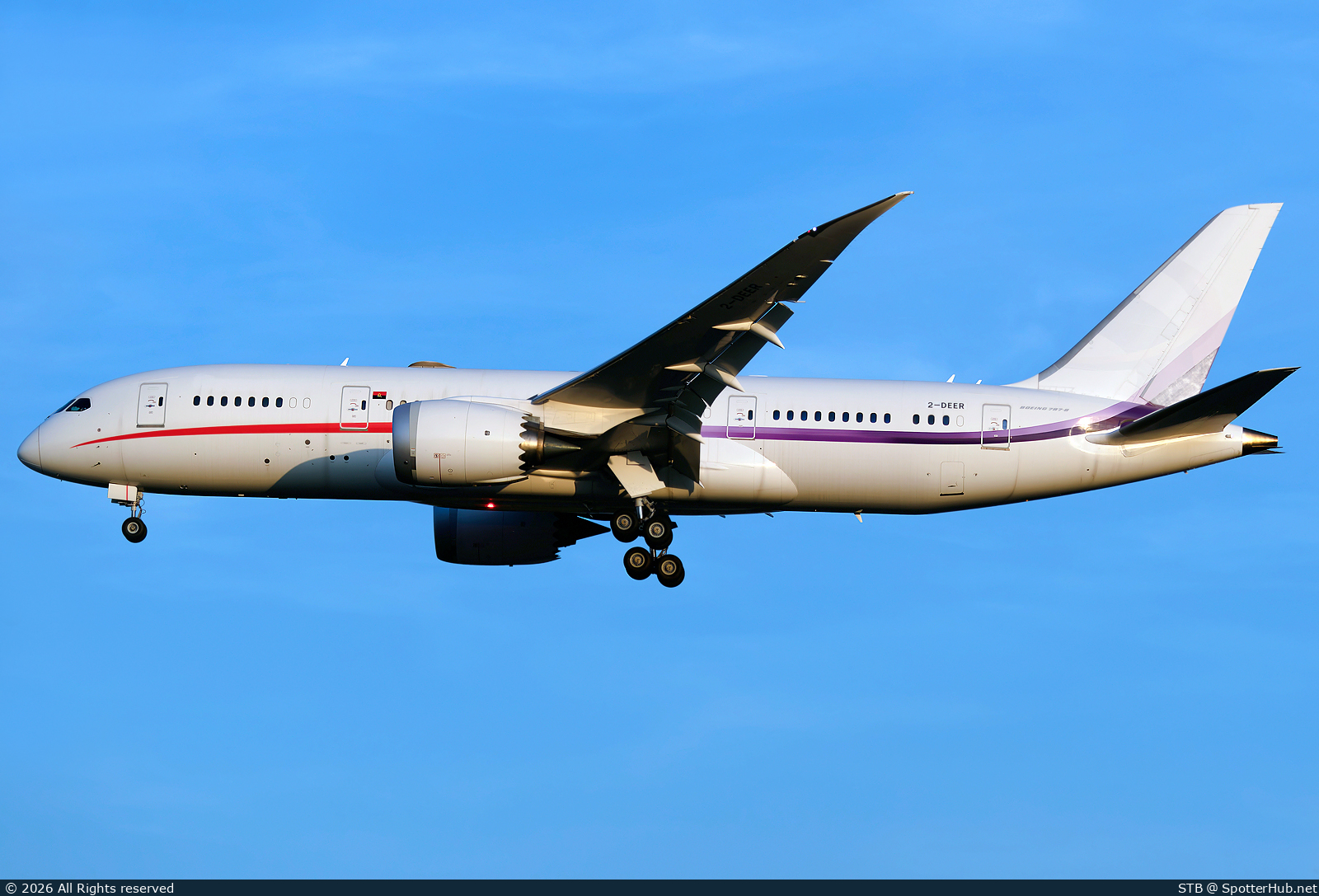 Photo of 2-DEER - Boeing 787-8 BBJ Dreamliner operated by SonAir