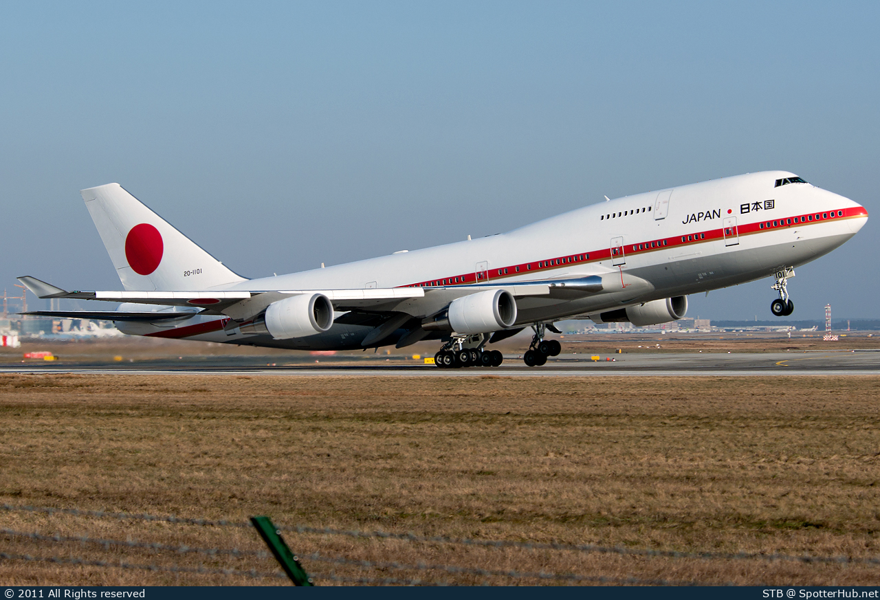 Photo of 20-1101 - Boeing 747-47C operated by Japan Air Self-Defense Force