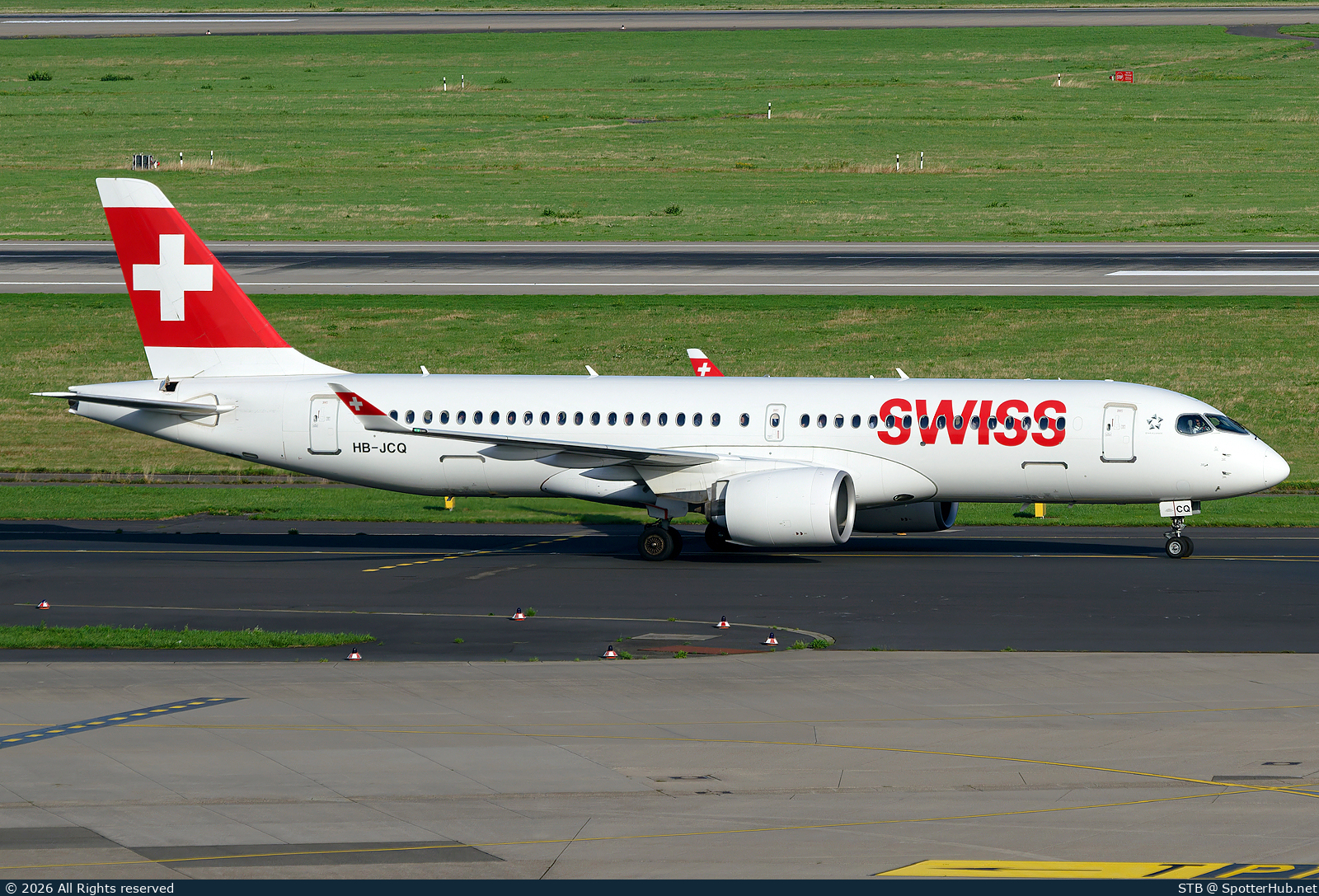 Photo of HB-JCQ - Airbus A220-300 operated by Swiss International Air Lines