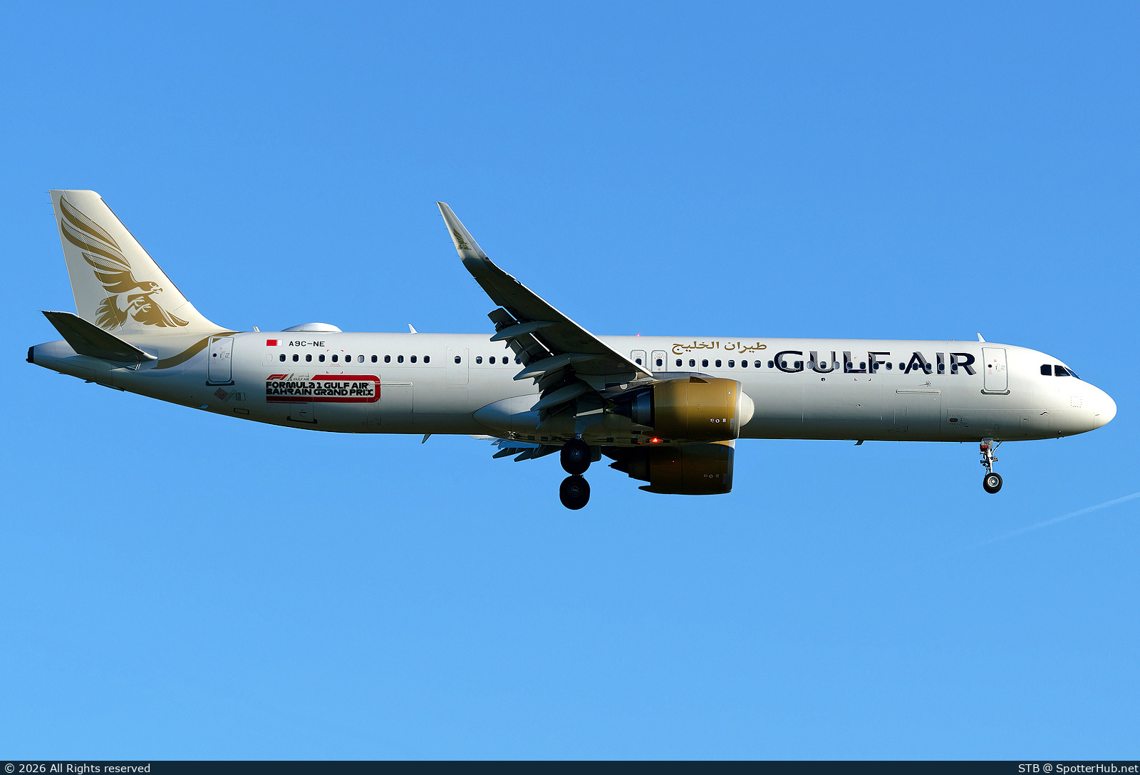 Photo of A9C-NE - Airbus A321-253NX operated by Gulf Air