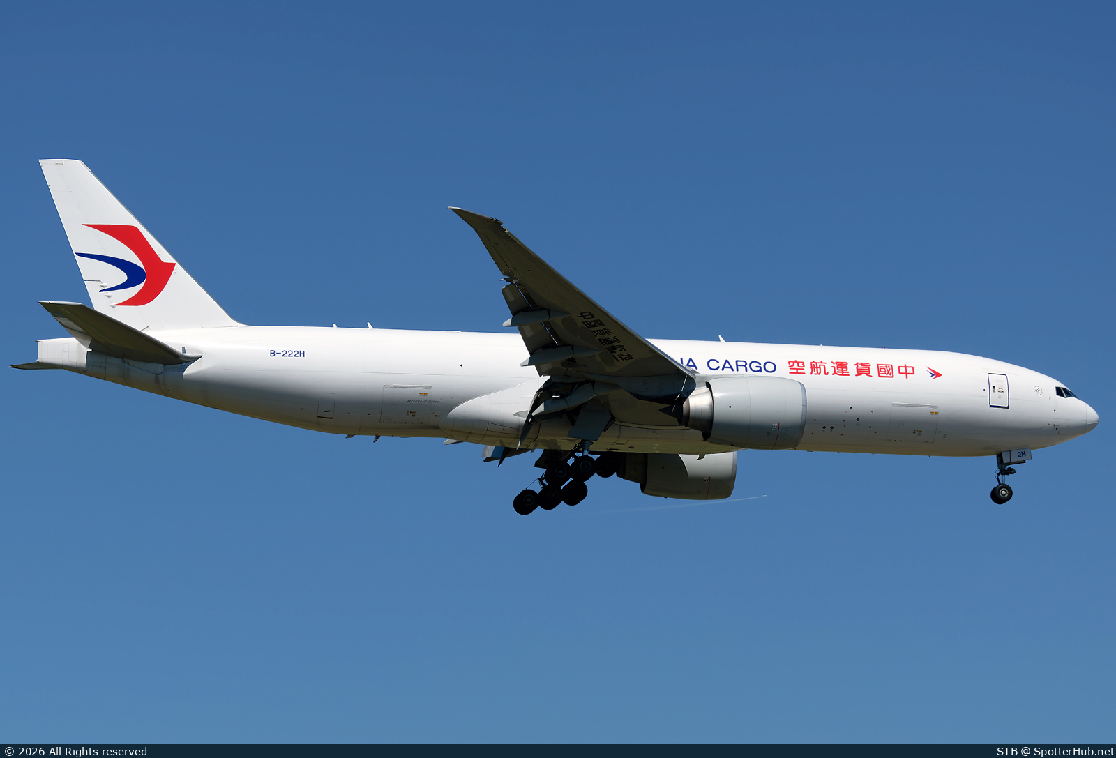 Photo of B-222H - Boeing 777-F operated by China Cargo Airlines