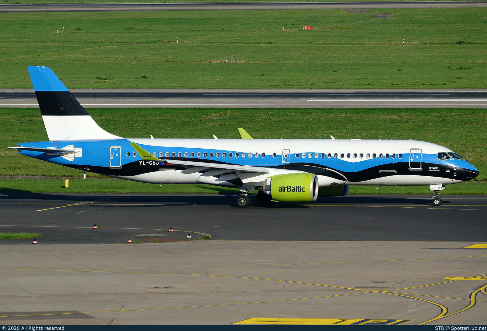Photo of YL-CSJ - Airbus A220-300 operated by airBaltic