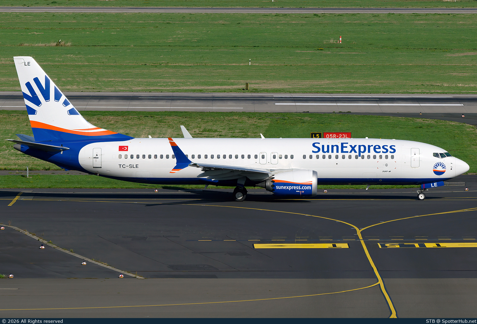 Photo of TC-SLE - Boeing 737 MAX 8 operated by SunExpress